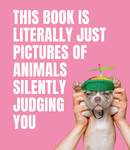 This Book Is Literally Just Pictures of Animals Silently Judging You (LITERALLY JUST PICTURES) book cover by 