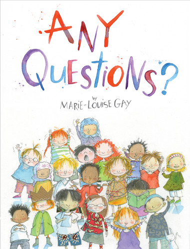 Any Questions? book cover by Marie-Louise Gay