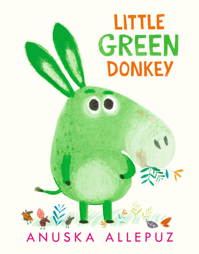 Little Green Donkey book cover by Anuska Allepuz