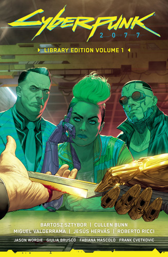 Cyberpunk 2077 Library Edition Volume 1 book cover by Bartosz Sztybor, Cullen Bunn