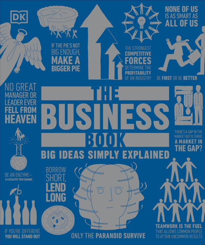 The Business Book: Big Ideas Simply Explained (DK Big Ideas) book cover by DK