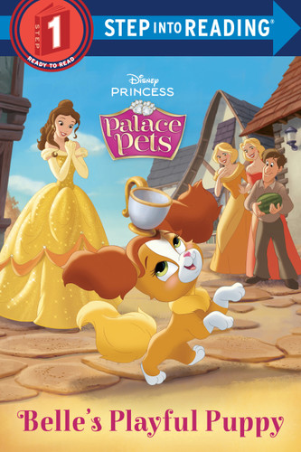 Belle's Playful Puppy (Disney Princess: Palace Pets) (Step into Reading, Step 1) book cover by RH Disney