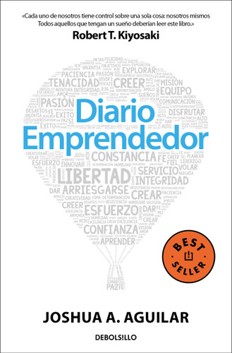 Diario emprendedor / Entrepreneur Journal book cover by Joshua Aguilar