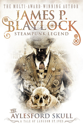 The Aylesford Skull book cover by James P. Blaylock