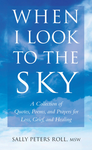 When I Look to the Sky: A Collection of Quotes, Poems, and Prayers for Loss, Grief, and Healing (Little Book. Big Idea.) book cover by Sally Peters Roll