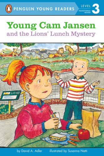 Young Cam Jansen and the Lions' Lunch Mystery (Young Cam Jansen) book cover by David A. Adler