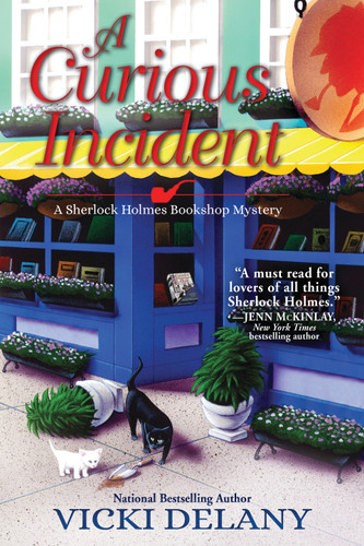 A Curious Incident: A Sherlock Holmes Bookshop Mystery (A Sherlock Holmes Bookshop Mystery) book cover by Vicki Delany