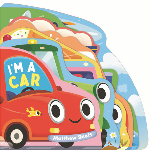 I'm a Car (I'm A... Shaped Board Book Series) book cover by Ruth Symons