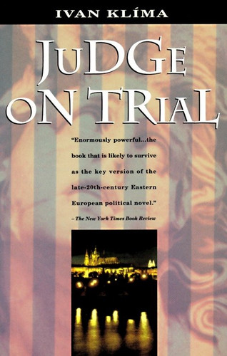 Judge On Trial book cover by Ivan Klíma