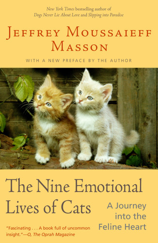 The Nine Emotional Lives of Cats: A Journey Into the Feline Heart book cover by Jeffrey Moussaieff Masson