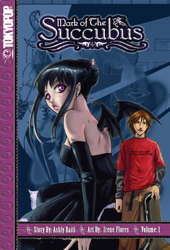 Mark of the Succubus, Volume 1 book cover by Ashly Raiti
