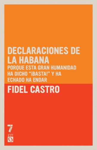 Declaraciones de La Habana book cover by Fidel Castro