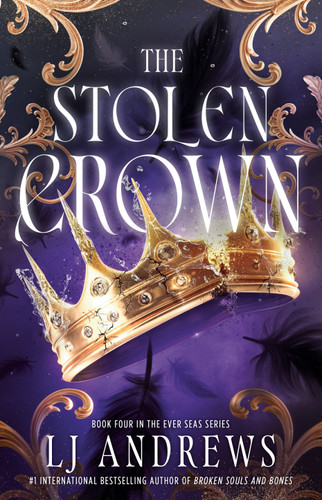 The Stolen Crown (The Ever Seas) book cover by LJ Andrews