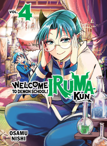 Welcome to Demon School! Iruma-kun 4 (Welcome to Demon School! Iruma-kun) book cover by Osamu Nishi