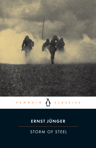 Storm of Steel book cover by Ernst Junger