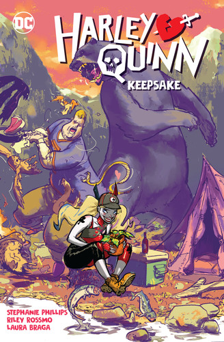 Harley Quinn Vol. 2: Keepsake book cover by Stephanie Nicole Phillips