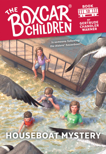 Houseboat Mystery (The Boxcar Children Mysteries) book cover by Gertrude Chandler Warner