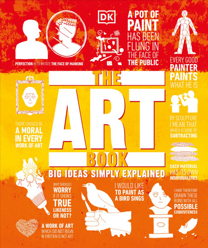 The Art Book: Big Ideas Simply Explained (DK Big Ideas) book cover by DK