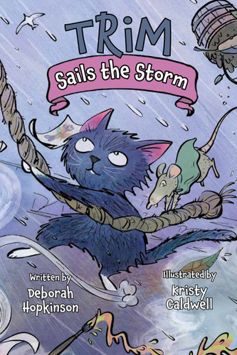 Trim Sails the Storm (Adventures of Trim) book cover by Deborah Hopkinson