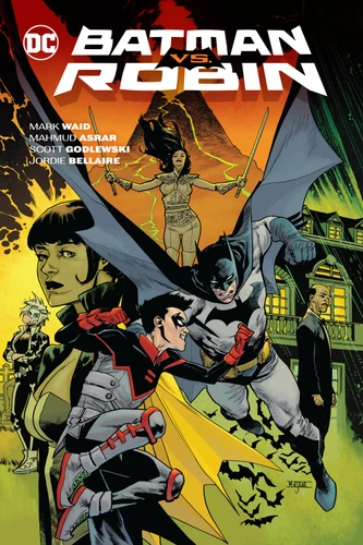 Batman Vs. Robin book cover by Mark Waid
