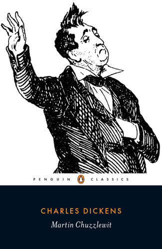 Martin Chuzzlewit book cover by Charles Dickens