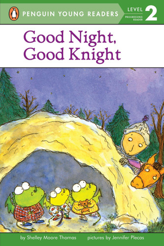 Good Night, Good Knight (Penguin Young Readers, Level 2) book cover by Shelley Moore Thomas
