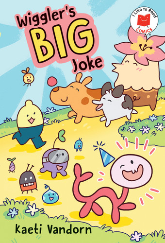 Wiggler's Big Joke (I Like to Read Comics) book cover by Kaeti Vandorn