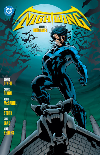 Nightwing Vol. 1: Bludhaven (2025 Edition) book cover by Chuck Dixon
