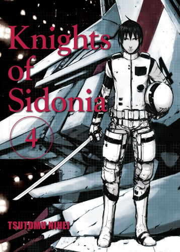 Knights of Sidonia, volume 4 (Knights of Sidonia) book cover by Tsutomu Nihei