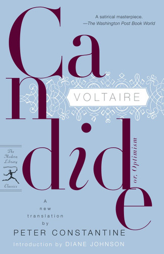 Candide: or, Optimism (Modern Library Classics) book cover by Voltaire