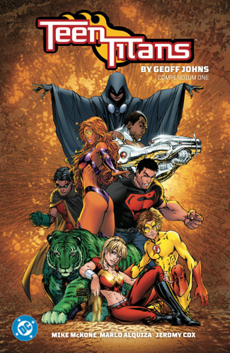 Teen Titans by Geoff Johns Compendium One book cover by Geoff Johns