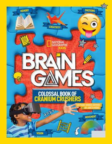Brain Games: Colossal Book of Cranium-Crushers: . (Brain Games) book cover by Stephanie Warren Drimmer