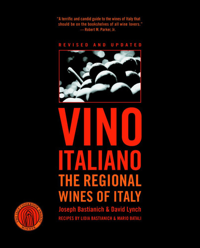 Vino Italiano: The Regional Wines of Italy book cover by Joseph Bastianich, David Lynch