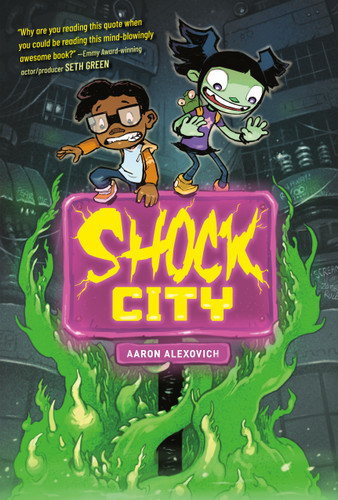 Shock City: A Graphic Novel book cover by Aaron Alexovich