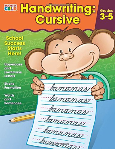 Handwriting: Cursive Workbook Cover