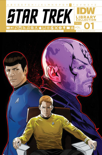 Star Trek Library Collection, Vol. 1 book cover by Mike Johnson, Roberto Orci, Alex Kurtzman, Scott Tipton