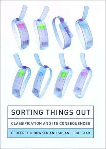 Sorting Things Out: Classification and Its Consequences (Inside Technology) book cover by Geoffrey C. Bowker, Susan Leigh Star