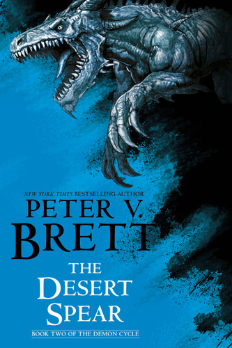 The Desert Spear: Book Two of The Demon Cycle (The Demon Cycle) book cover by Peter V. Brett