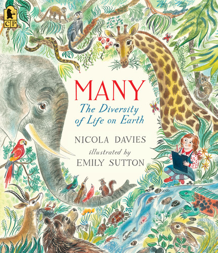 Many: The Diversity of Life on Earth (Our Natural World) book cover by Nicola Davies