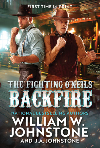 Backfire (The Fighting O'Neils) book cover by William W. Johnstone, J.A. Johnstone