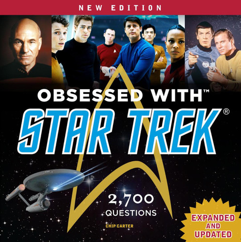 Obsessed With Star Trek book cover by Chip Carter