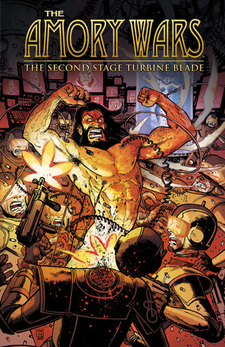 The Amory Wars: The Second Stage Turbine Blade (The Amory Wars) book cover by Claudio Sanchez