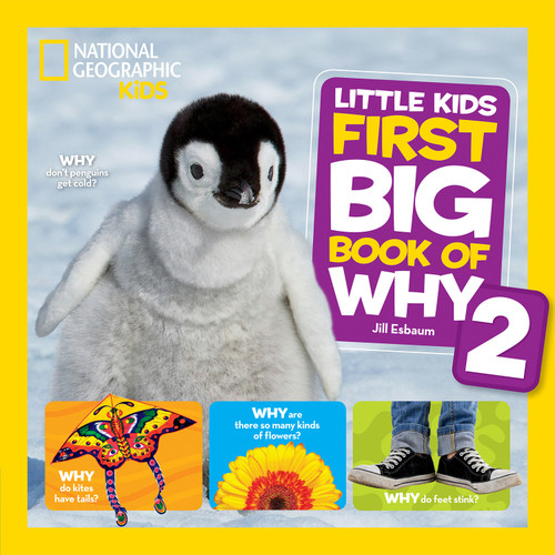 National Geographic Little Kids First Big Book of Why 2: More Questions and Answers About the World for Curious Kids (National Geographic Little Kids First Big Books) book cover by Jill Esbaum, National Geographic Kids