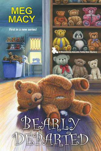 Bearly Departed (A Teddy Bear Mystery) book cover by Meg Macy