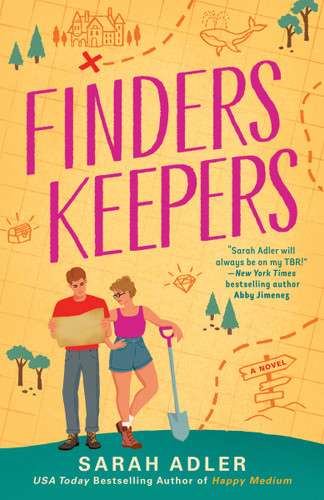 Finders Keepers book cover by Sarah Adler