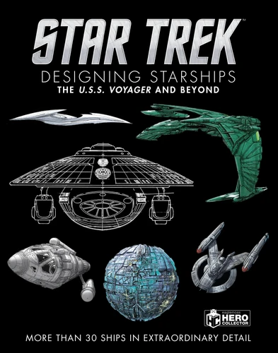 Star Trek Designing Starships Volume 2: Voyager and Beyond book cover by Ben Robinson, Marcus Reily