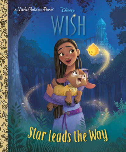 Star Leads the Way (Disney Wish) (Little Golden Book) book cover by Luna Chi