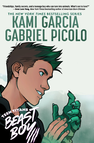 Teen Titans: Beast Boy book cover by Kami Garcia