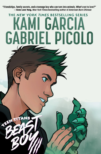 Teen Titans: Beast Boy book cover by Kami Garcia