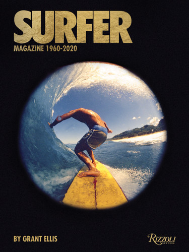 Surfer Magazine: 1960-2020 book cover by Grant Ellis